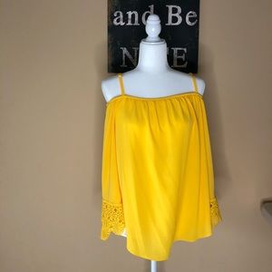 Beautiful yellow color Long sleeve blouse